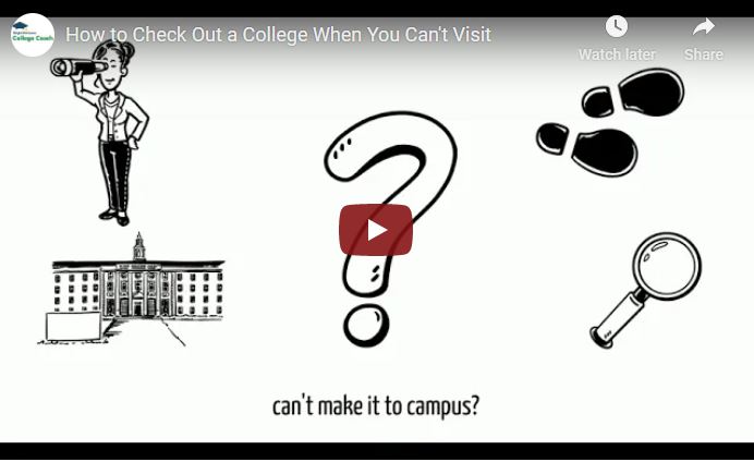 How to Check Out a College When You Can't Visit
