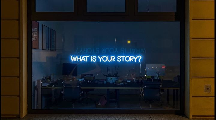 what is your story written in neon lights