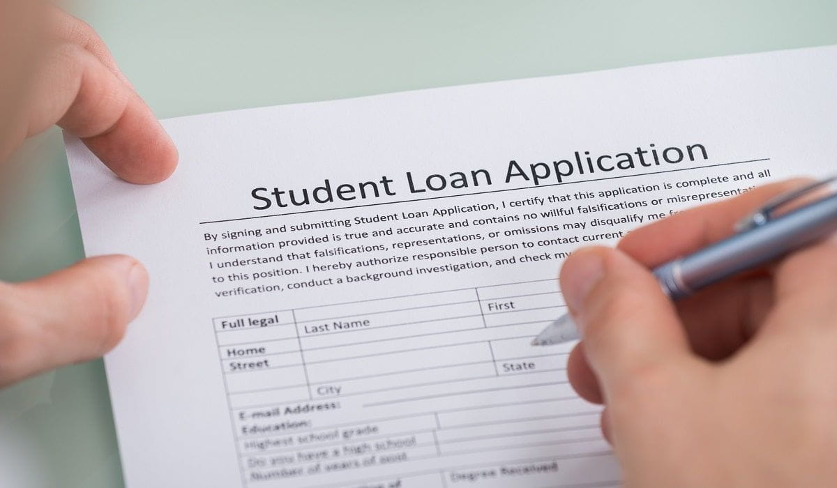 student loan application