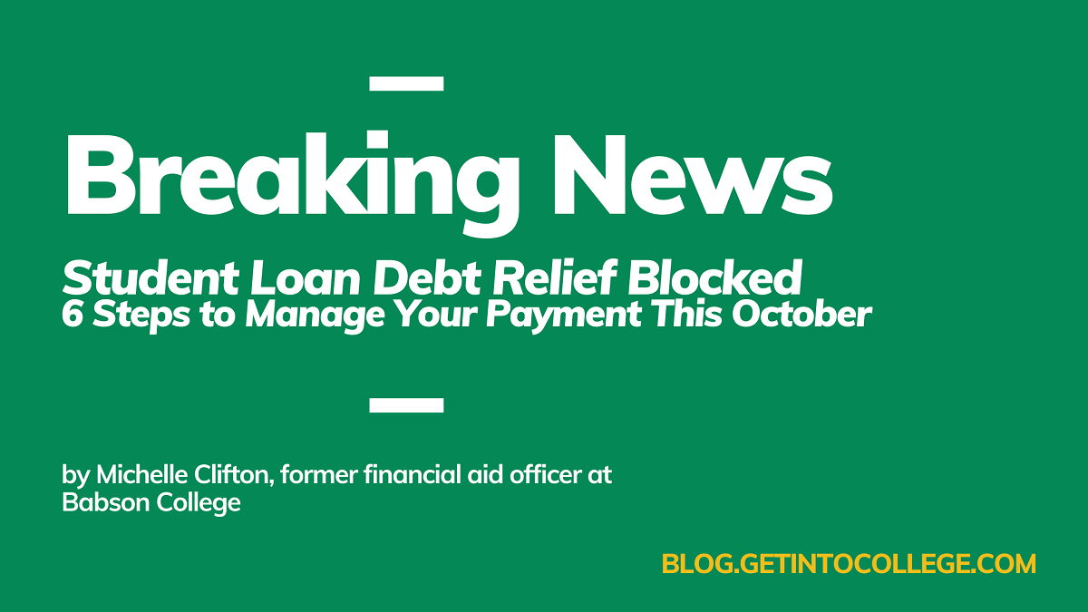 Student Loan Debt Relief Blocked College Coach Blog Bright Horizons